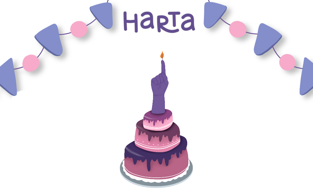 ¡Harta cumple un año!