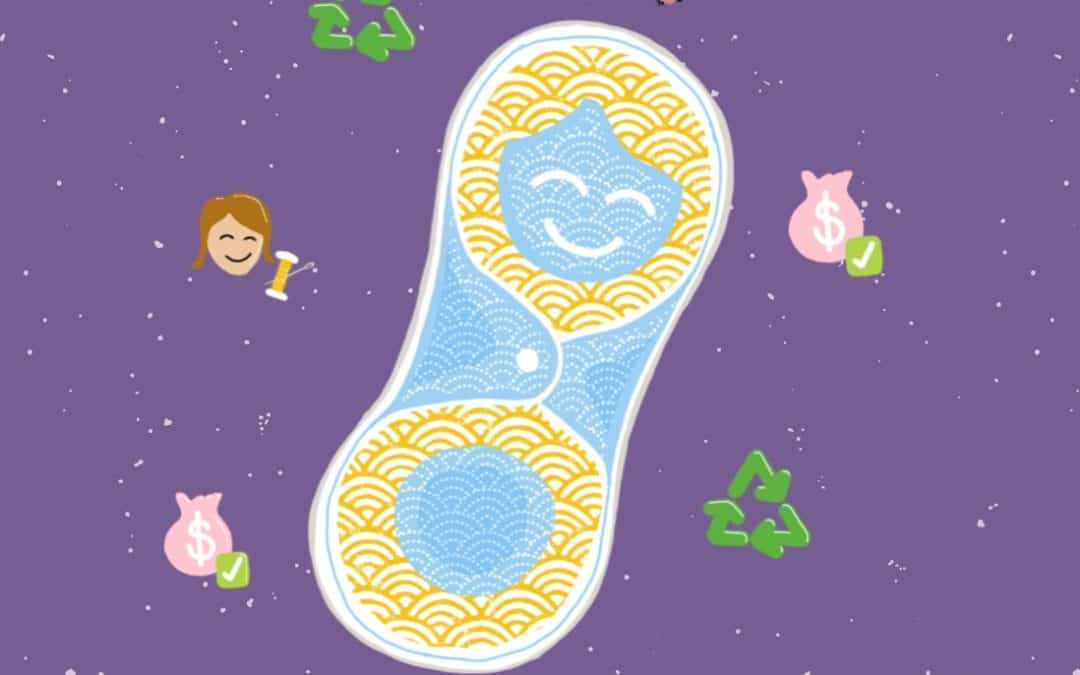 Toallas de tela para tu menstruación